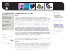 Tablet Screenshot of cobaltreachconsortium.org